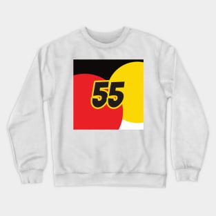 Carlos Sainz Coloured Circles - Driver Number Crewneck Sweatshirt